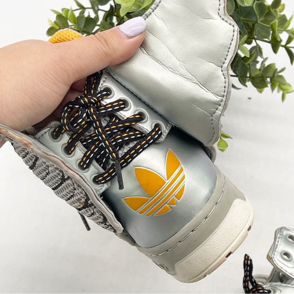 Adidas Jeremy Scott JS Wings 2.0 Lace Up Zip Sneakers Womens Size 6.5 G61109 - Picture 15 of 16